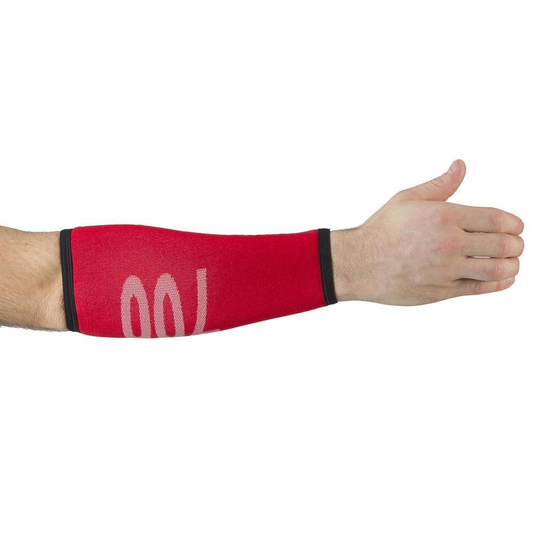 Long Archery Armguard Club - 700, Red/Black, No Color, large image number 4
