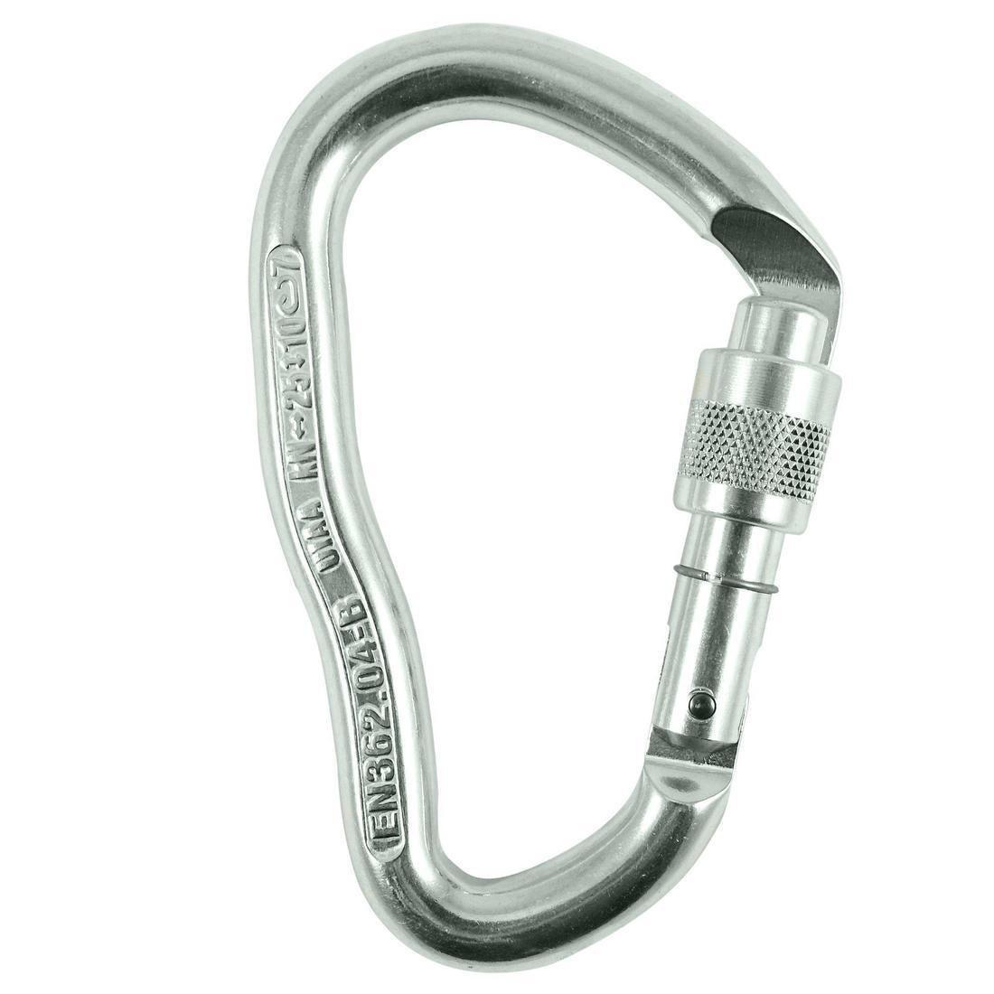 SIMOND - Screwgate HMS Carabiner, Goliath, Squirrel Grey