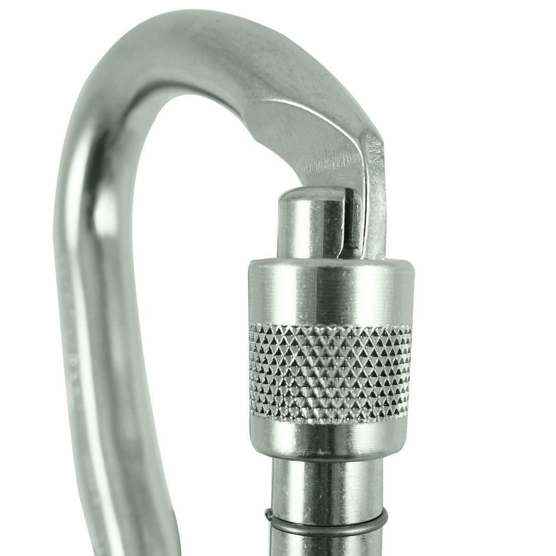Screwgate HMS Carabiner, Goliath, Squirrel Grey, No Color, large image number 3