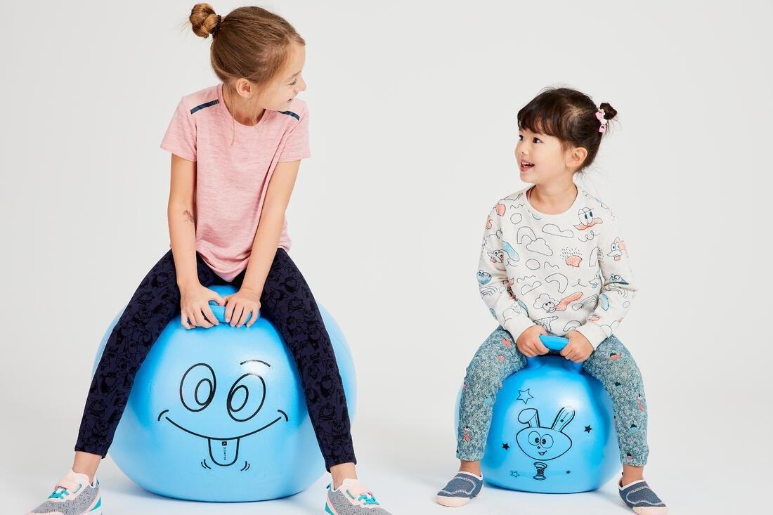 Kids' Gym Hopper Ball Resist, Pink, No Color, large image number 6
