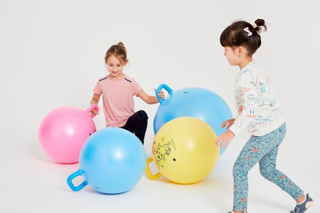 Kids' Gym Hopper Ball Resist, Pink, No Color, large image number 8