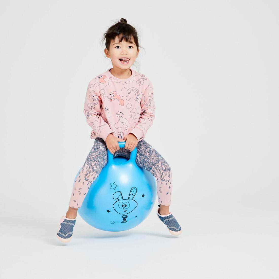 Kids' Gym Hopper Ball Resist, Pink, No Color, large image number 12