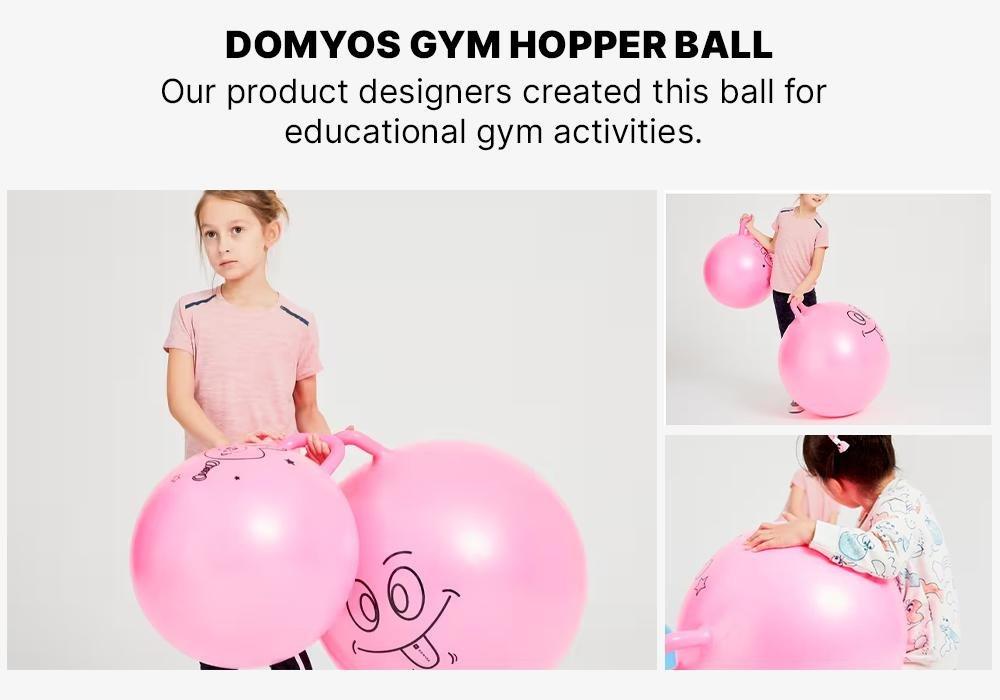 Kids' Gym Hopper Ball Resist, Pink, No Color, large image number 16