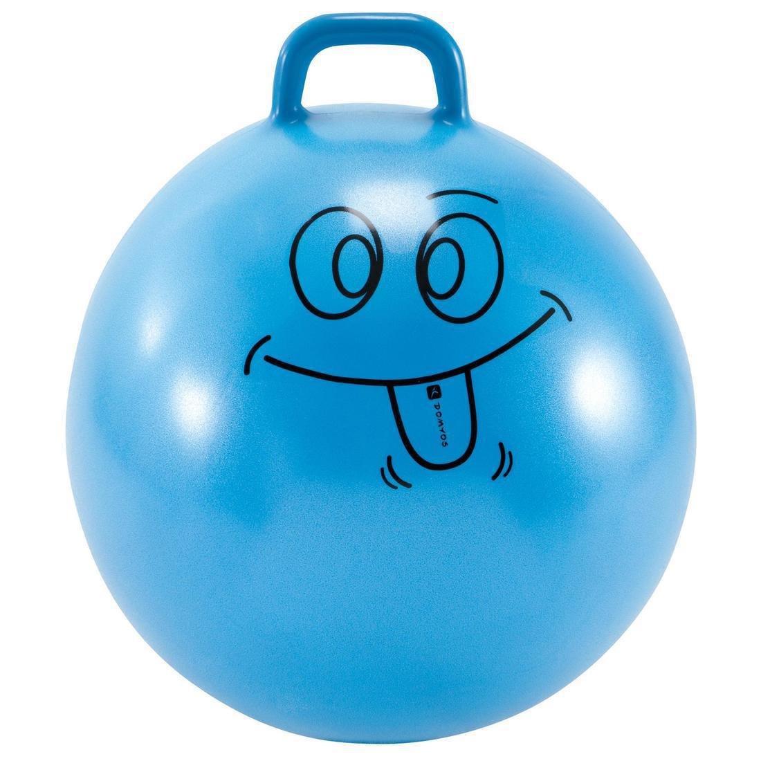 DOMYOS - Resist Kids Gym Space Hopper, Blue