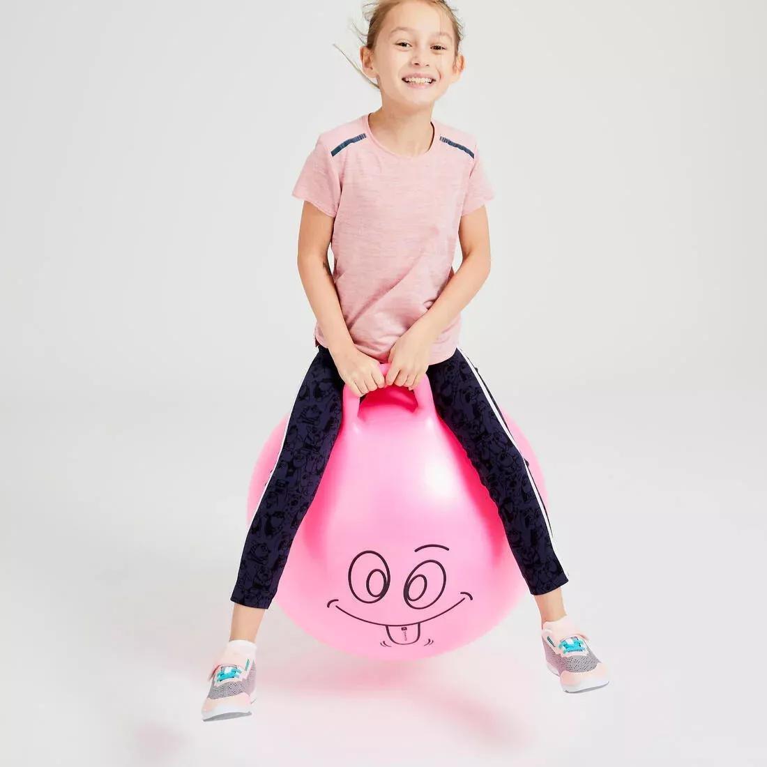 DOMYOS - Resist Kids Gym Space Hopper, Blue