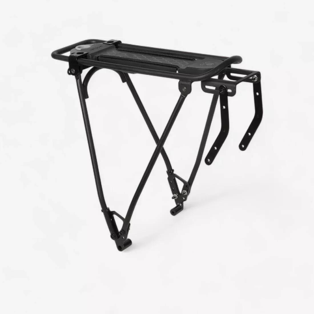 B'Clip 500 Disc Ready Rear Pannier Rack 26-28, Black, No Color, large image number 0