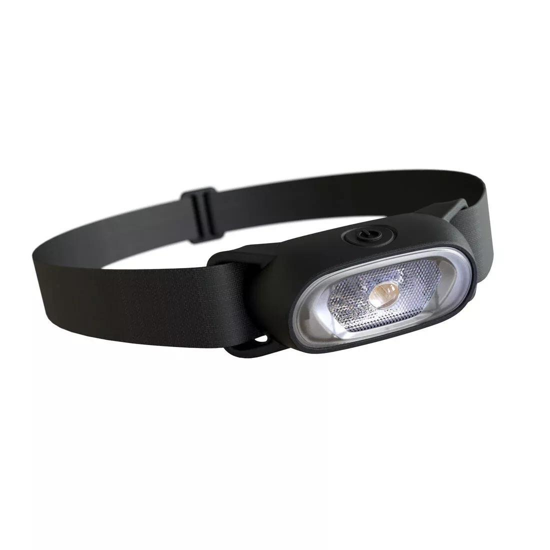 FORCLAZ - 30 Lumen Battery-Powered Head Lamp, Black