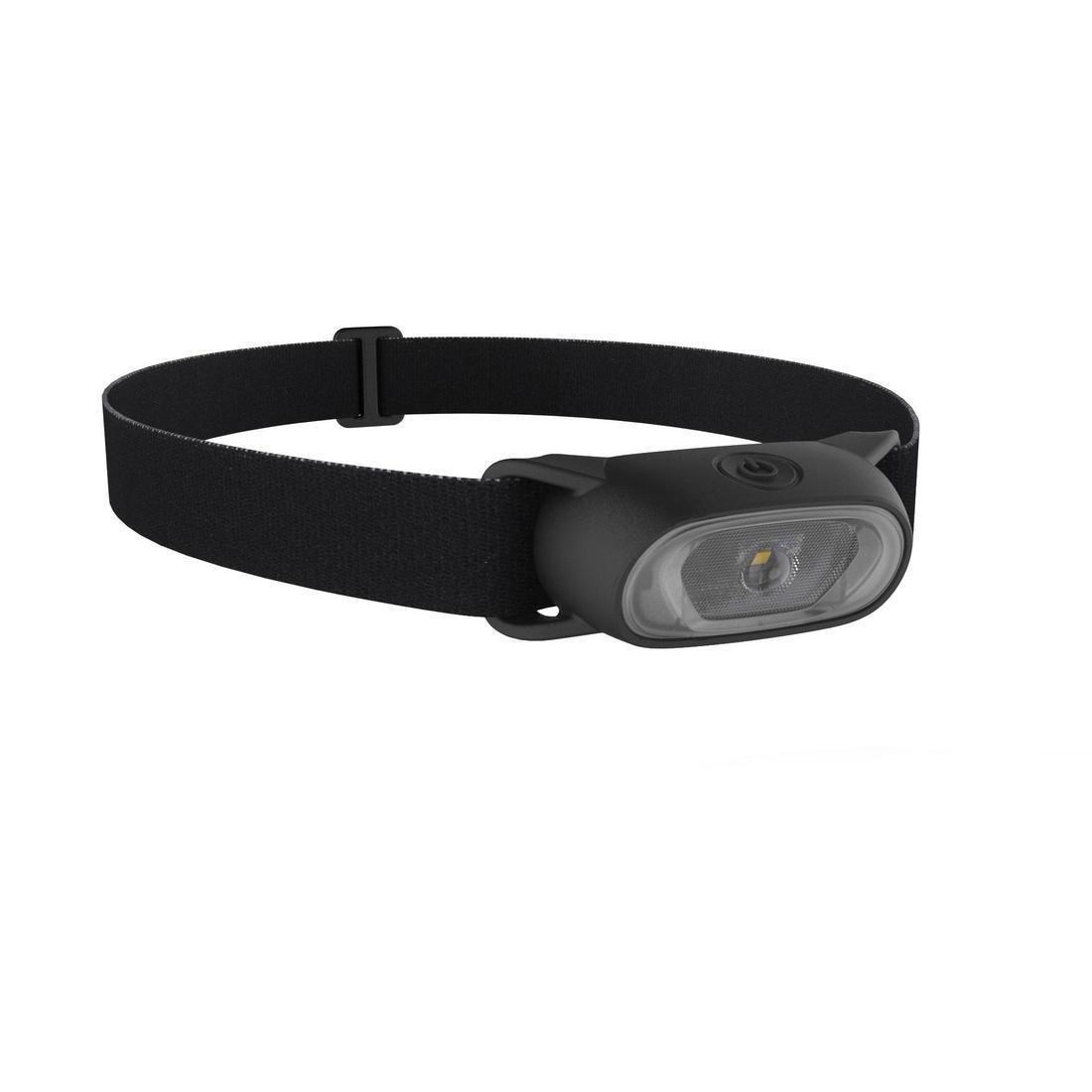 FORCLAZ - 30 Lumen Battery-Powered Head Lamp, Black