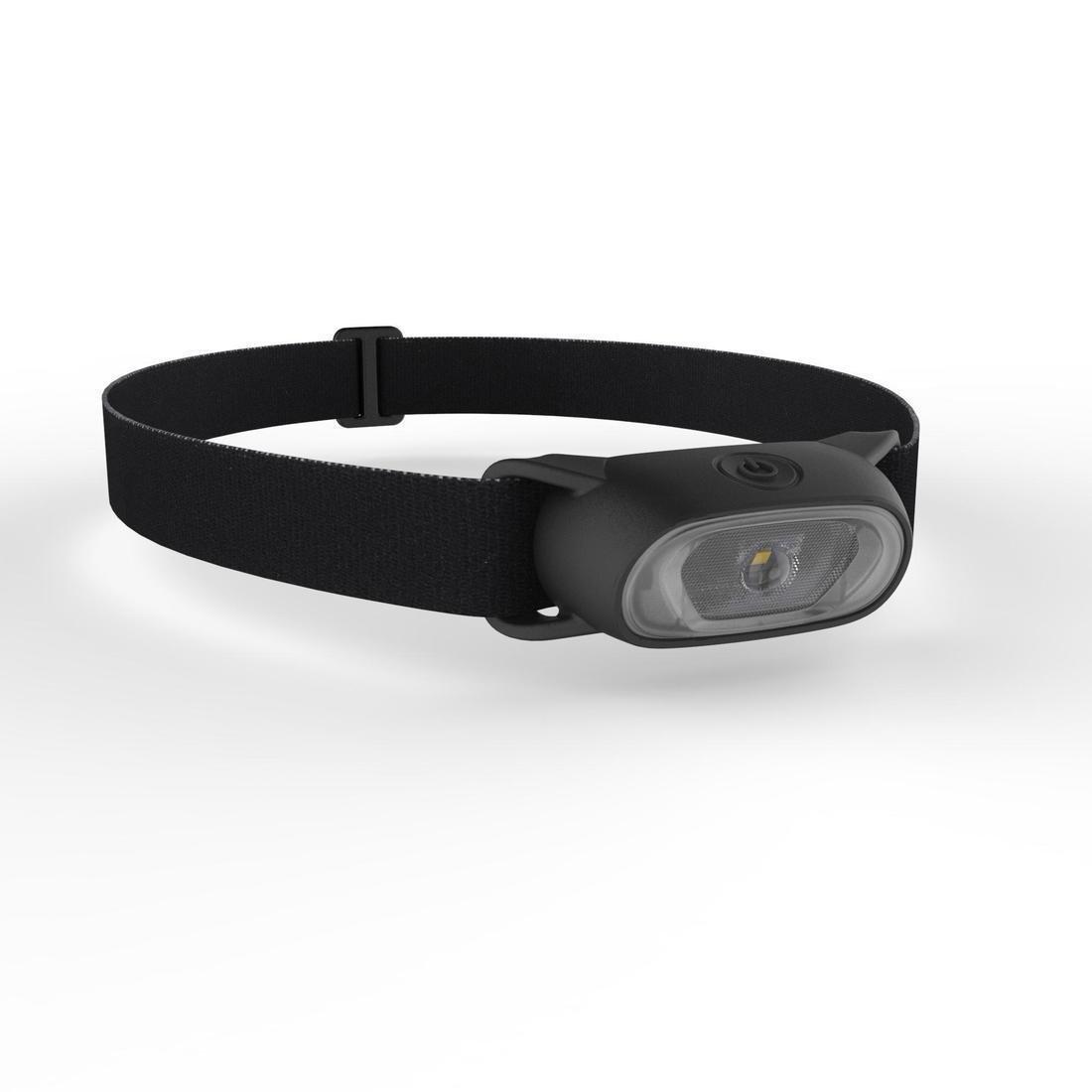 30 Lumen Battery-Powered Head Lamp, Black, No Color, large image number 2