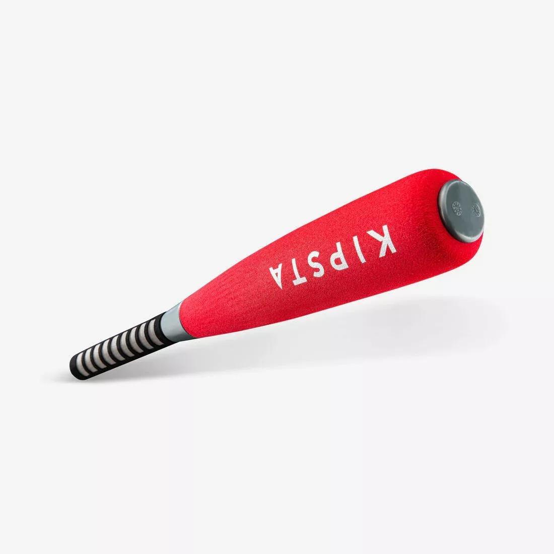 Kipsta BA100 Big Hit Baseball Bat EVA Foam, Red, No Color, large image number 0