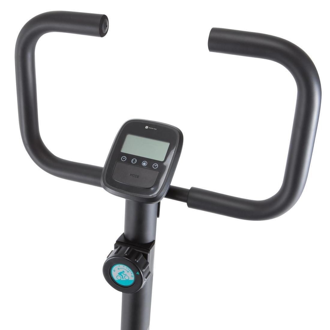 Essential Exercise Bike, Black, No Color, large image number 2
