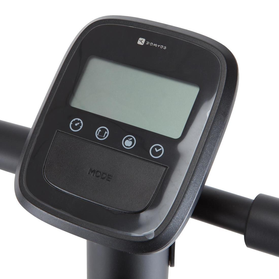 Essential Exercise Bike, Black, No Color, large image number 3