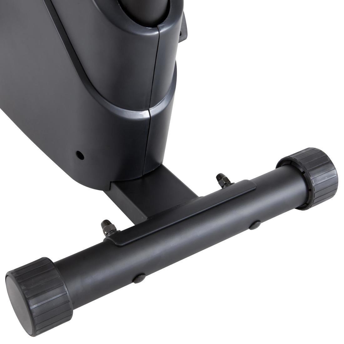 Essential Exercise Bike, Black, No Color, large image number 6