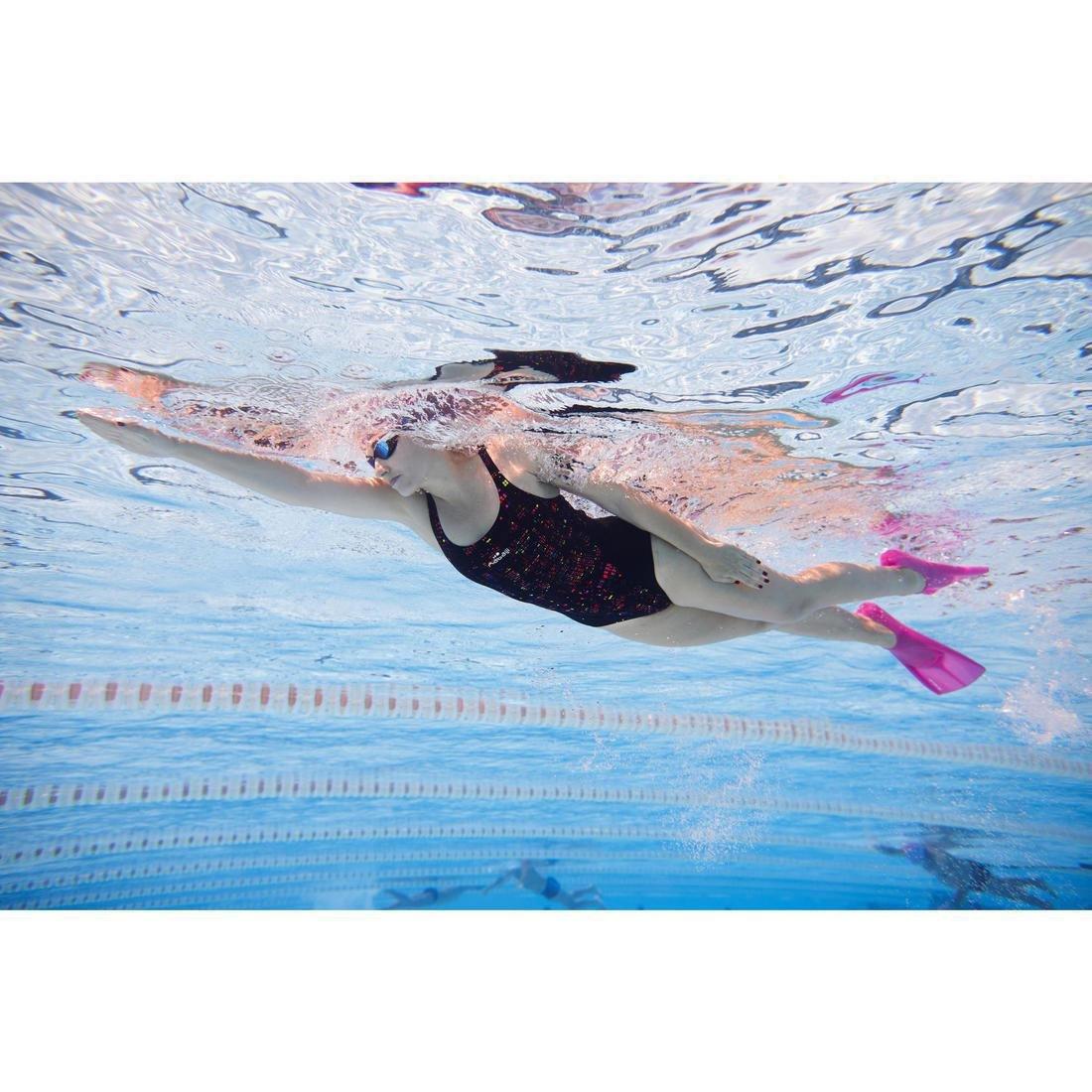 Silifins Short Swim Fins - 500, Pink, No Color, large image number 10