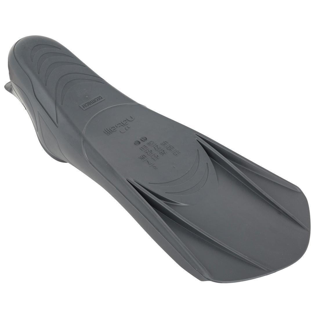 NABAIJI - Easyfins Short Swim Fins, Grey