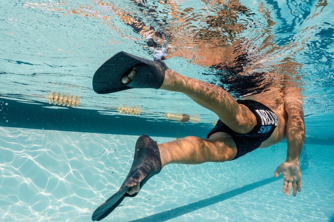 Easyfins Short Swim Fins, Grey, No Color, large image number 7