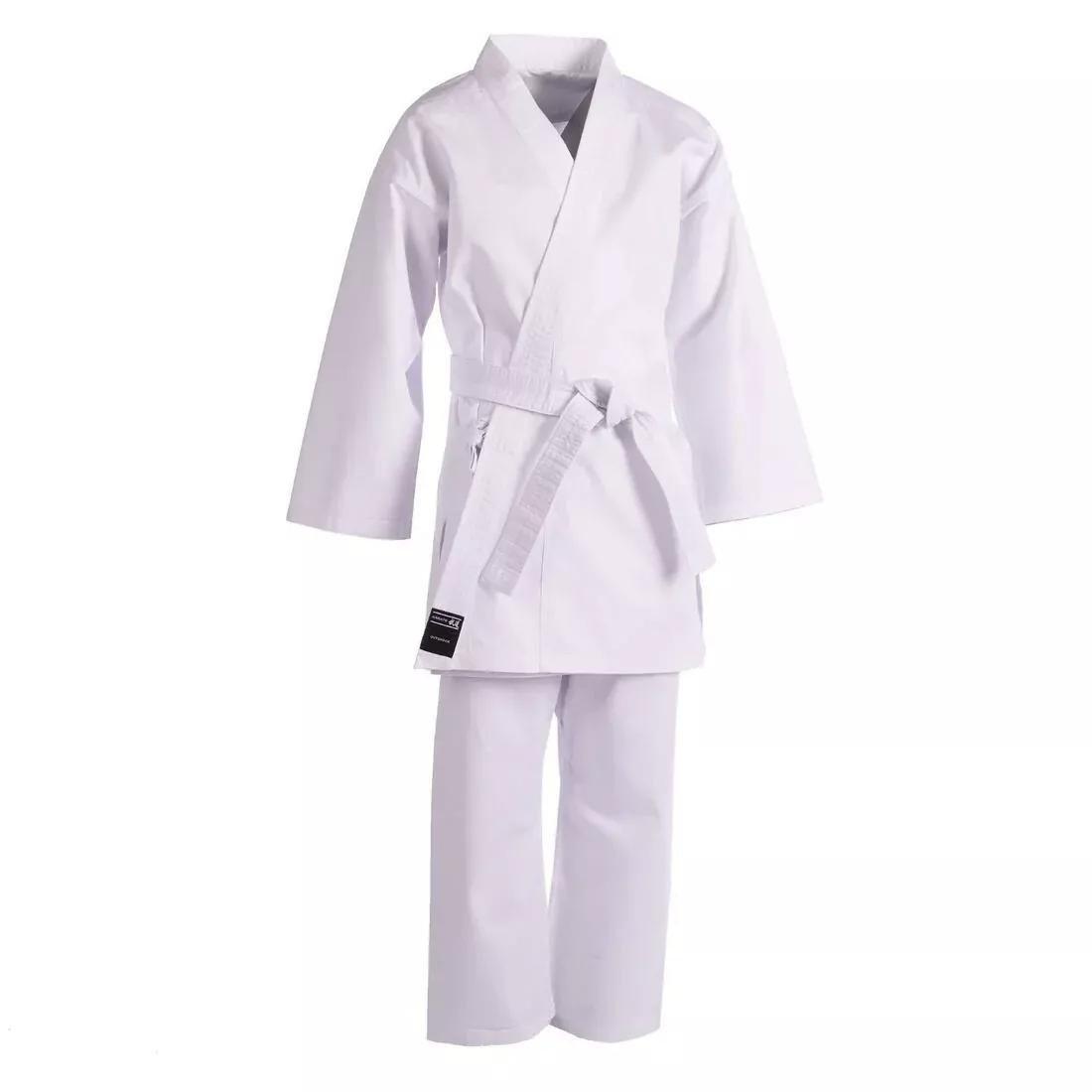 100 Kids' Karate Gi-White, , large image number 0