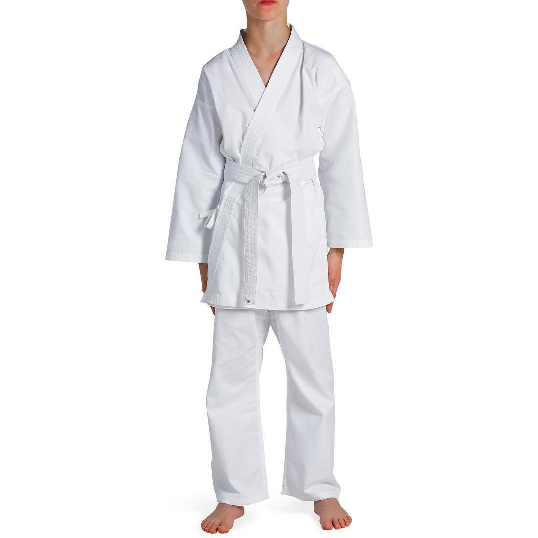 100 Kids' Karate Gi-White, , large image number 1