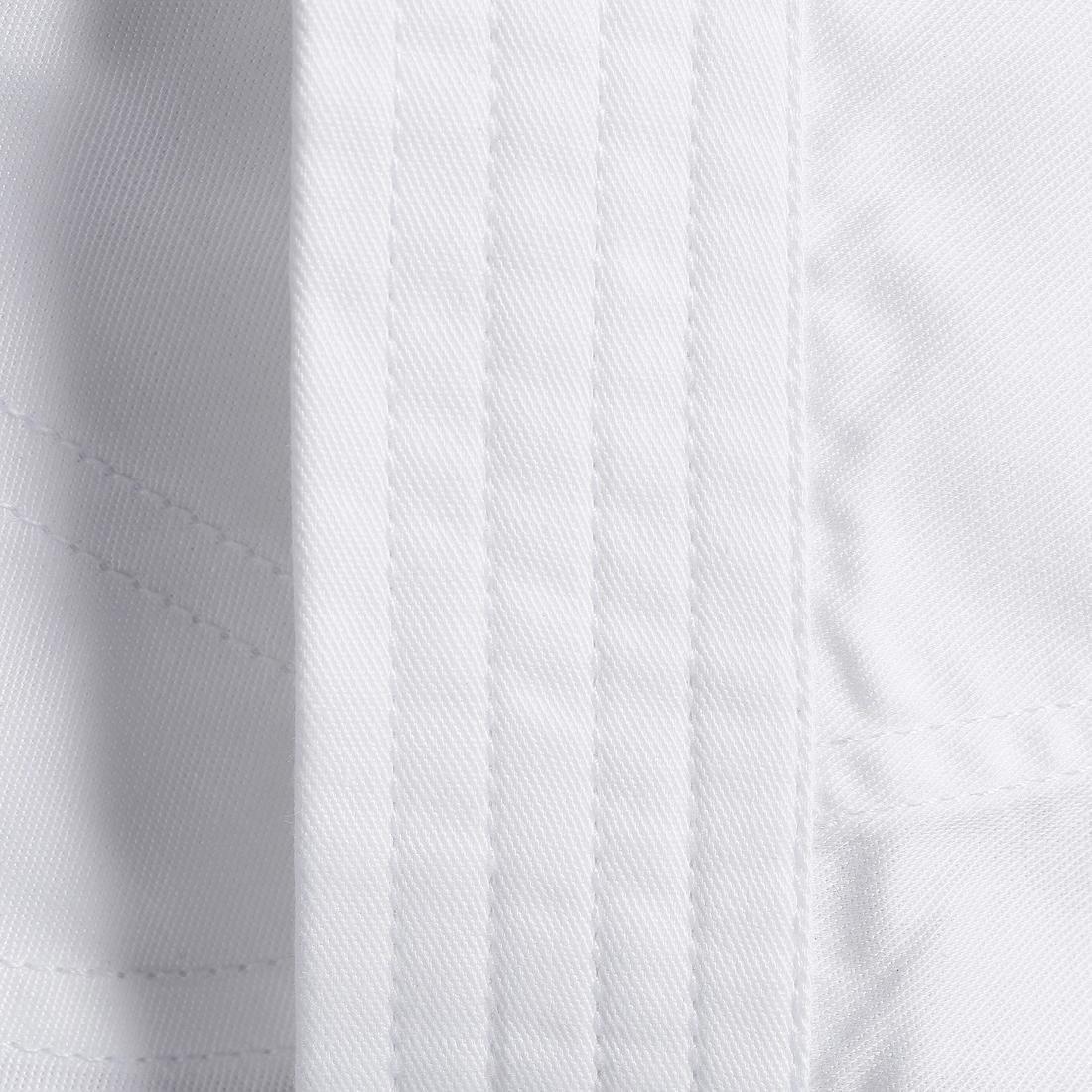 Kids' Judo Aikido Uniform 100-White, No Color, large image number 8