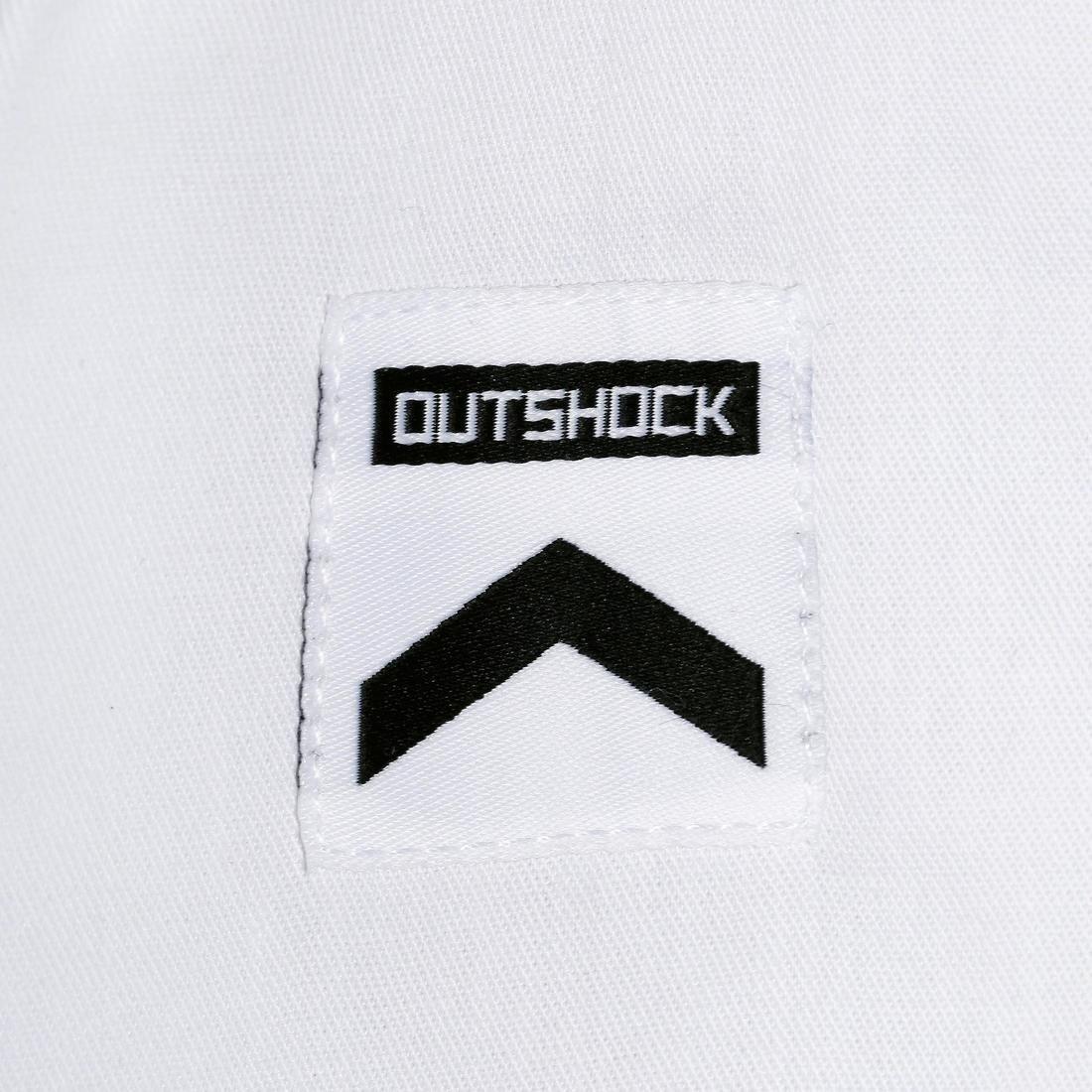 Kids' Judo Aikido Uniform 100-White, No Color, large image number 10