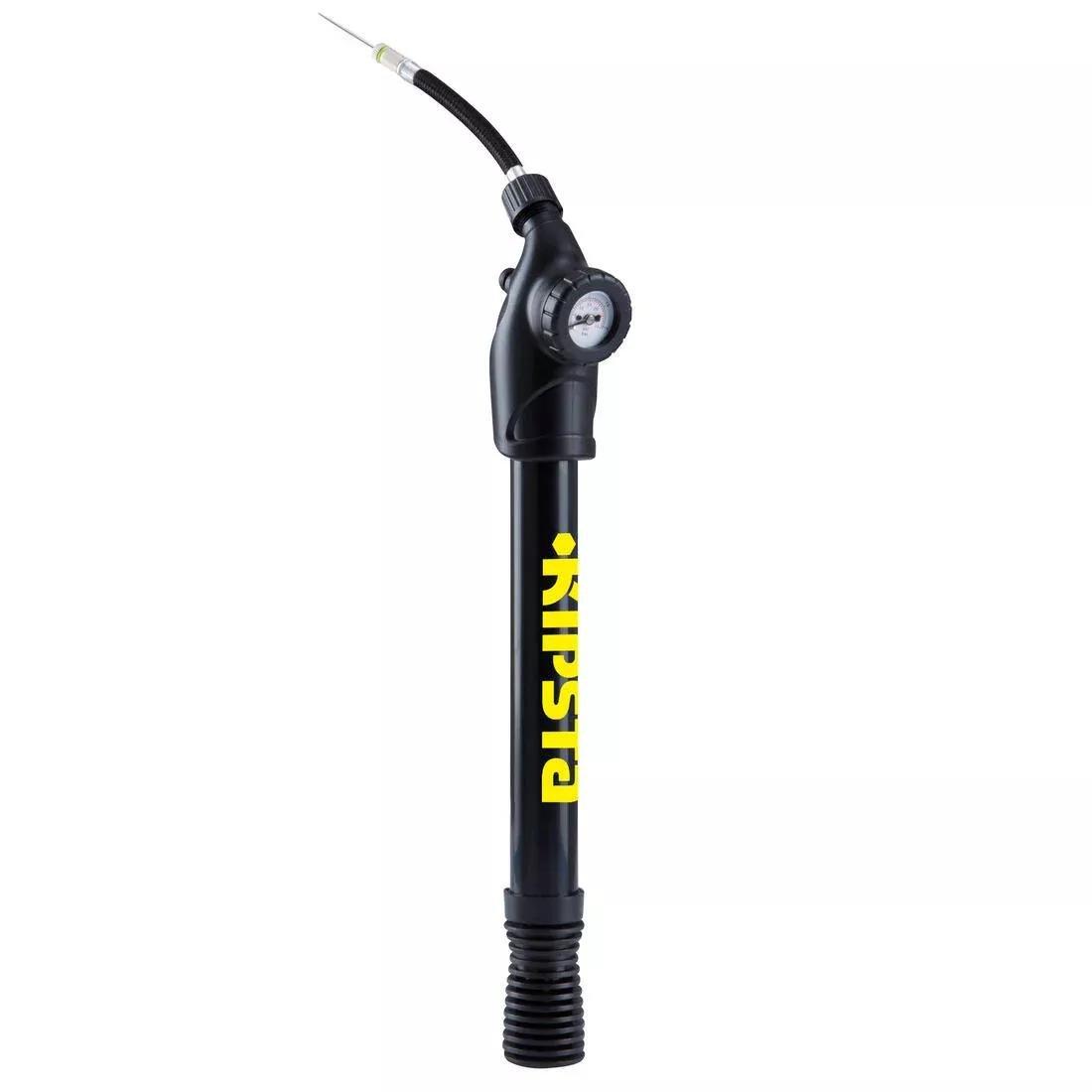 Dual Action Ball Pump And Pressure Gauge with Hose, , medium