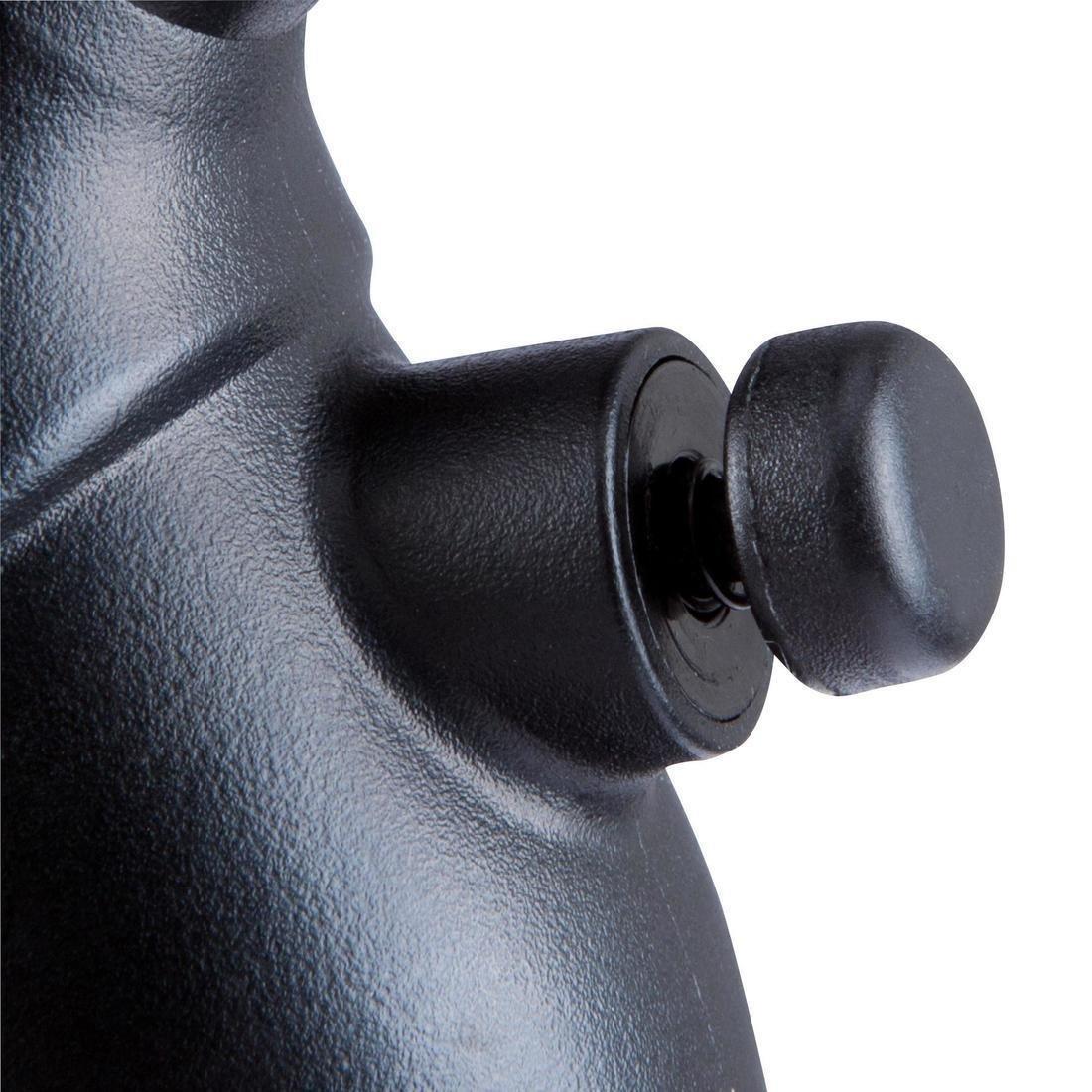 Dual Action Ball Pump And Pressure Gauge with Hose, No Color, medium