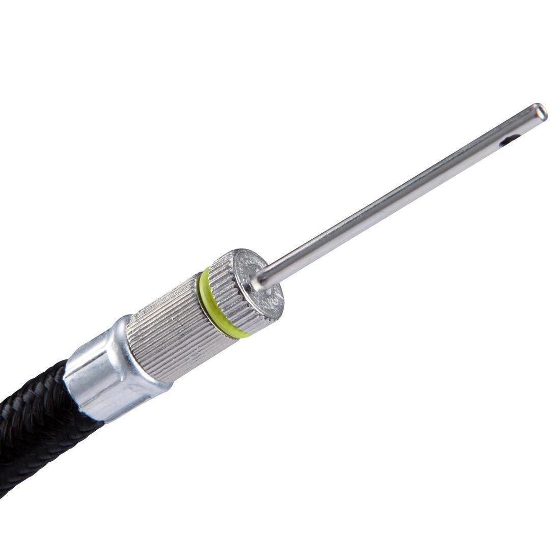 Dual Action Ball Pump And Pressure Gauge with Hose, No Color, large image number 4