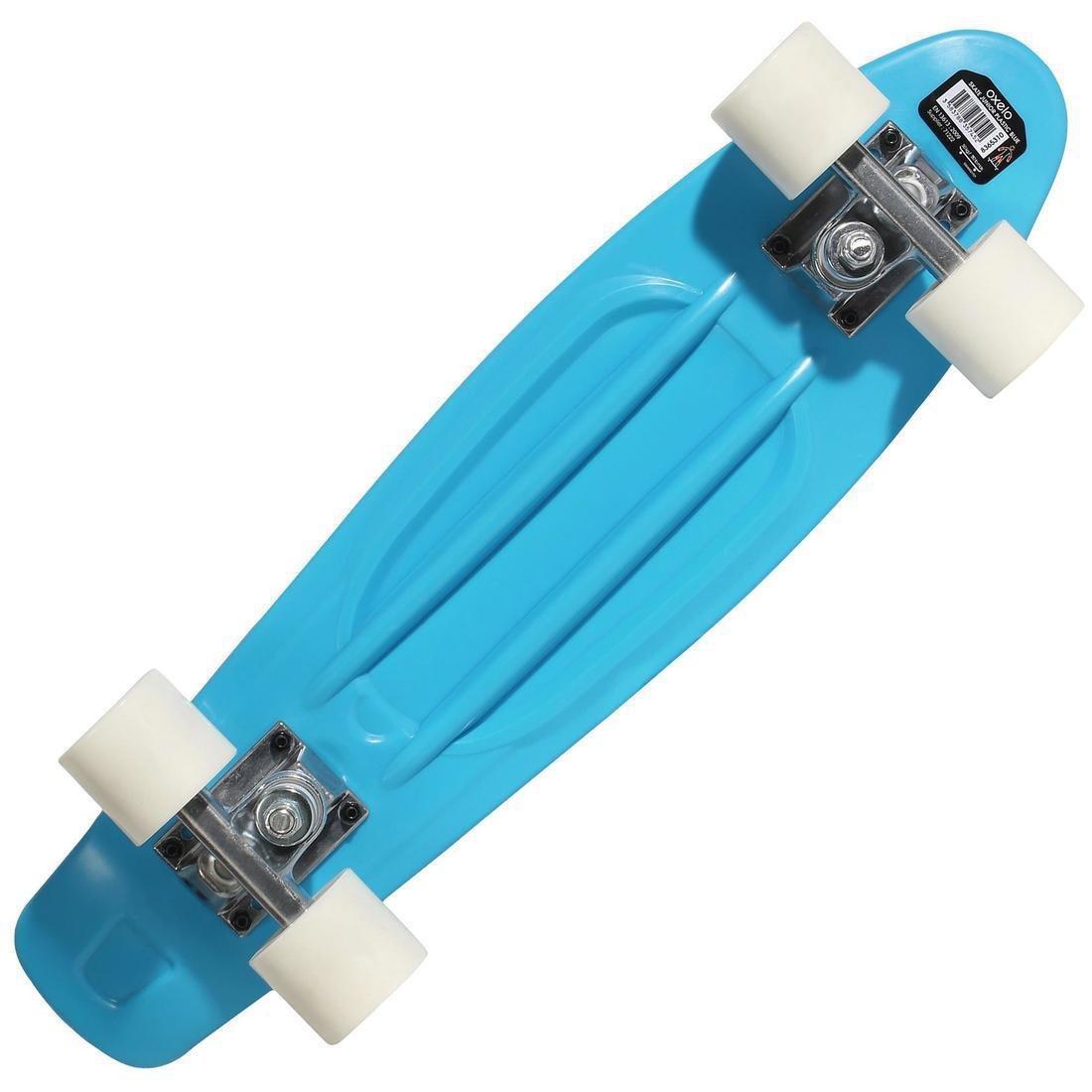 Kids' Mini Plastic Skateboard Play 500, No Color, large image number 4