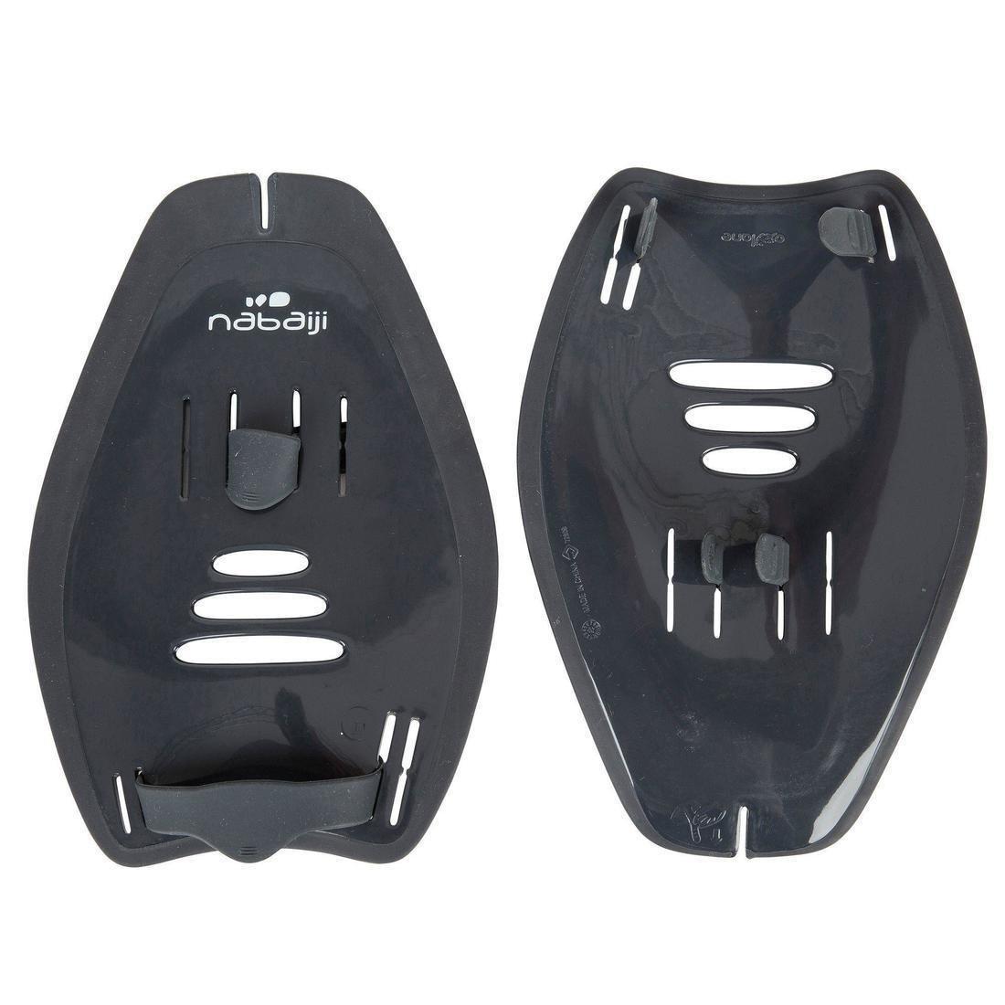 Swim Paddle Nab Typo Yellow S, Grey, No Color, large image number 2