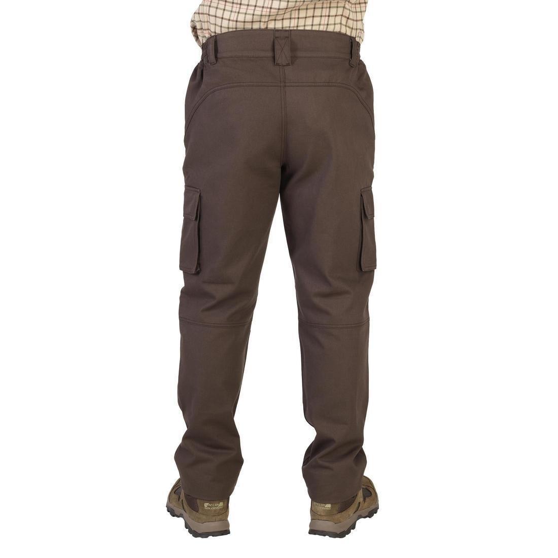 Men Casual Full Length Trousers, Khaki, , large image number 9
