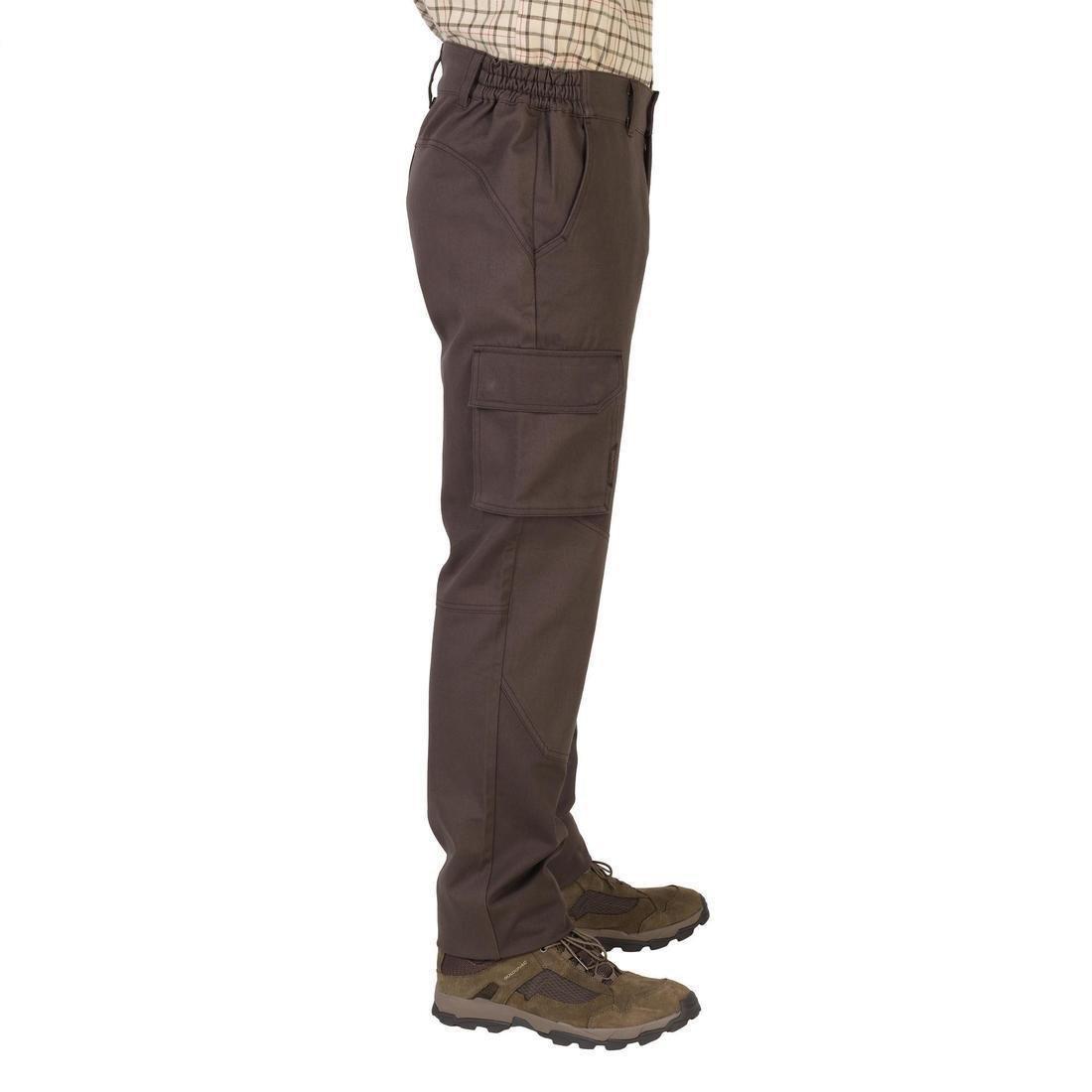 Men Casual Full Length Trousers, Khaki, , large image number 13