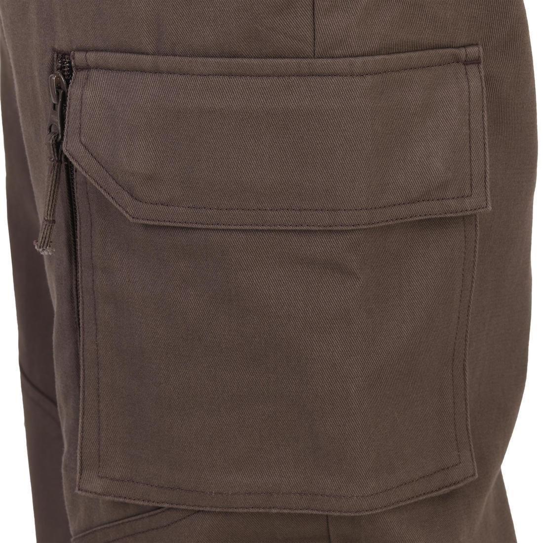 Men Casual Full Length Trousers, Khaki, , large image number 14