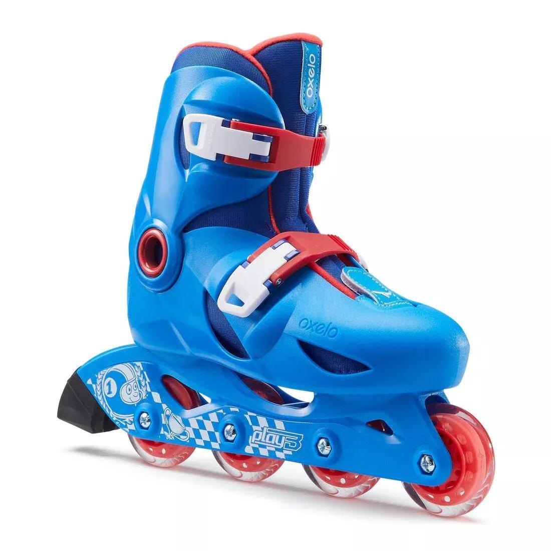 OXELO - Play 3Kids Skates, Deep Indigo