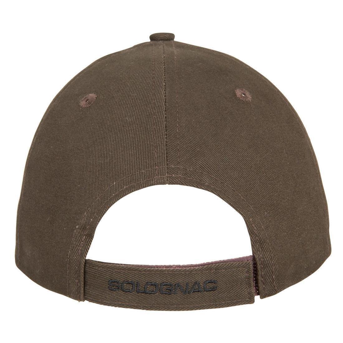 Steppe 100 cotton cap, brown, No Color, large image number 5