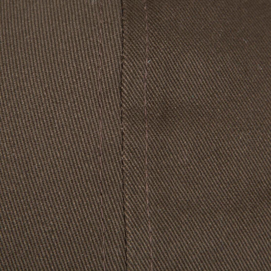Steppe 100 cotton cap, brown, No Color, large image number 6
