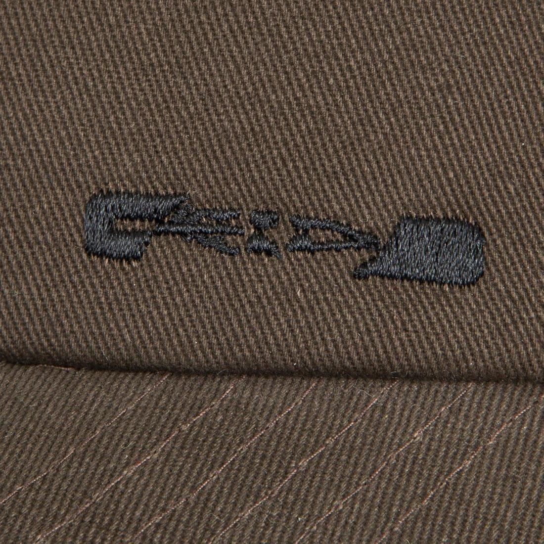 Steppe 100 cotton cap, brown, No Color, large image number 7