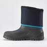 QUECHUA - Kids Warm Waterproof Snow Hiking Boots SH100 Warm , Dark Blue