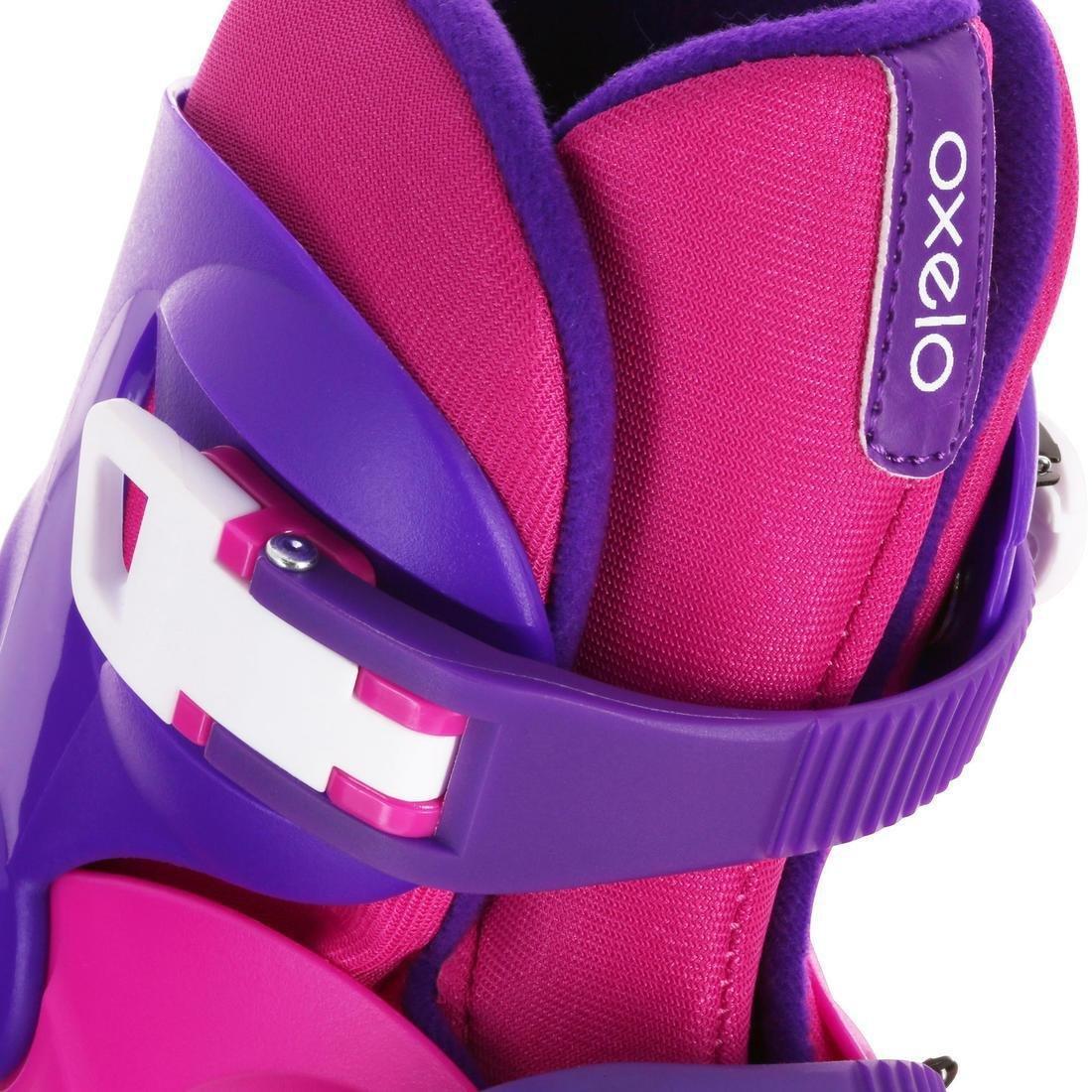 OXELO - Play 3Kids Skates, Fluo Pink