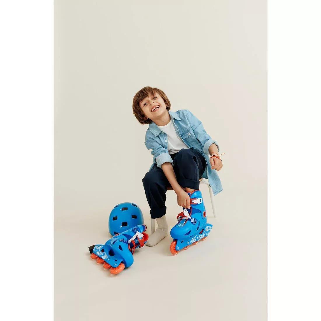 OXELO - Play 3Kids Skates, Fluo Pink