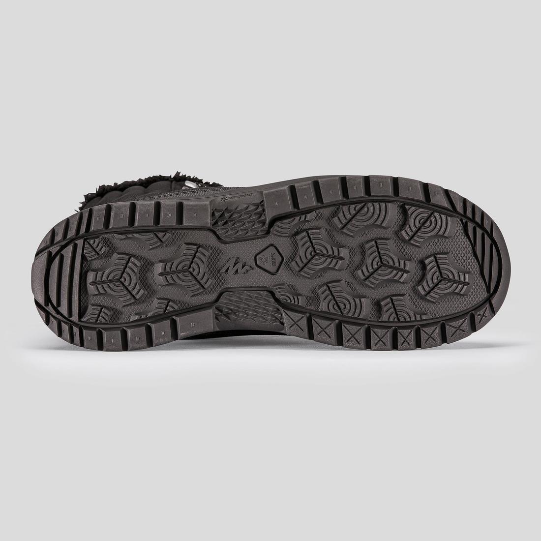 Men's Waterproof Walking Boots, Black, No Color, large image number 3