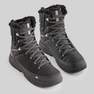 QUECHUA - Mens Waterproof Walking Boots, Black