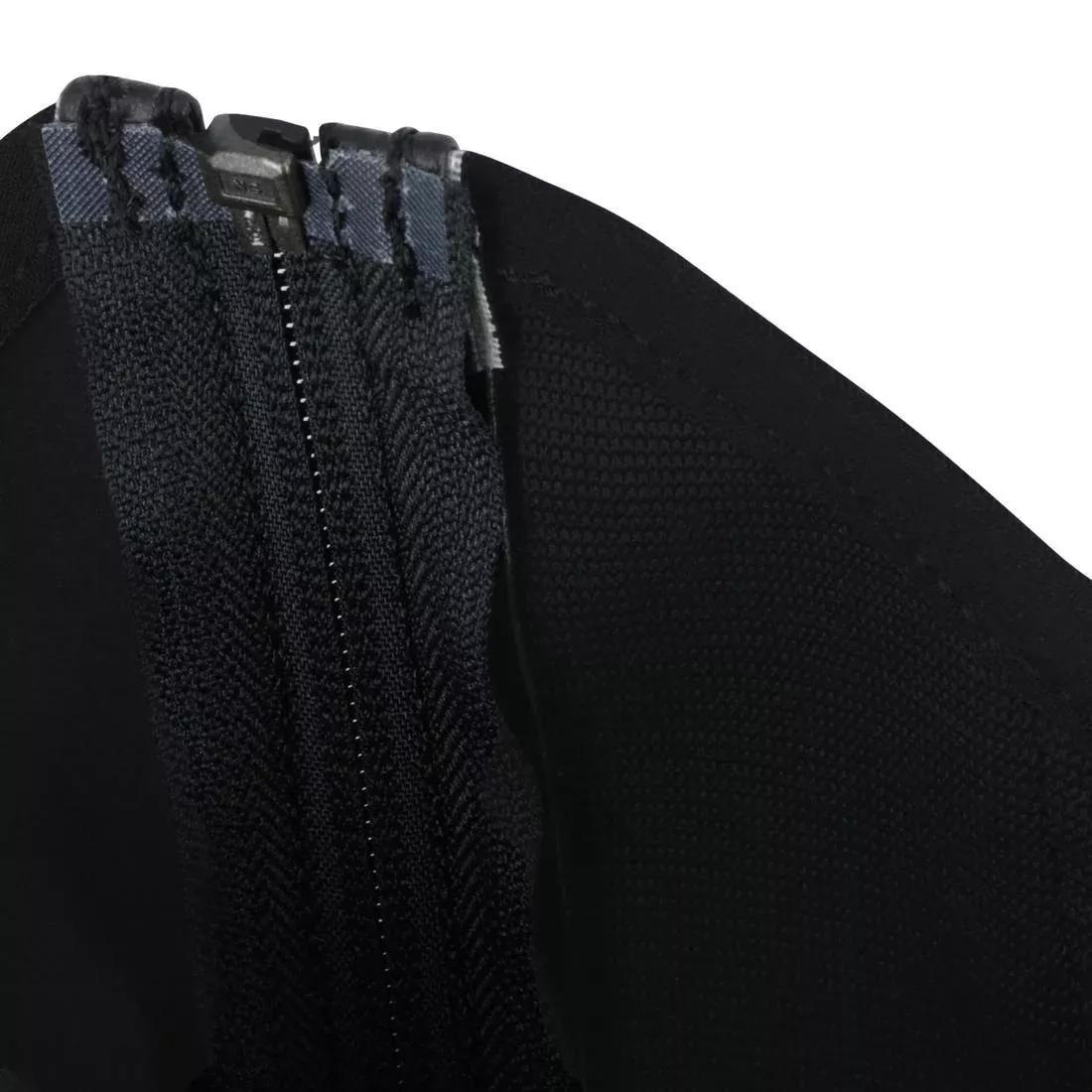 Adult Horse Riding Synthetic Half Chaps Classic, Black, No Color, large image number 8