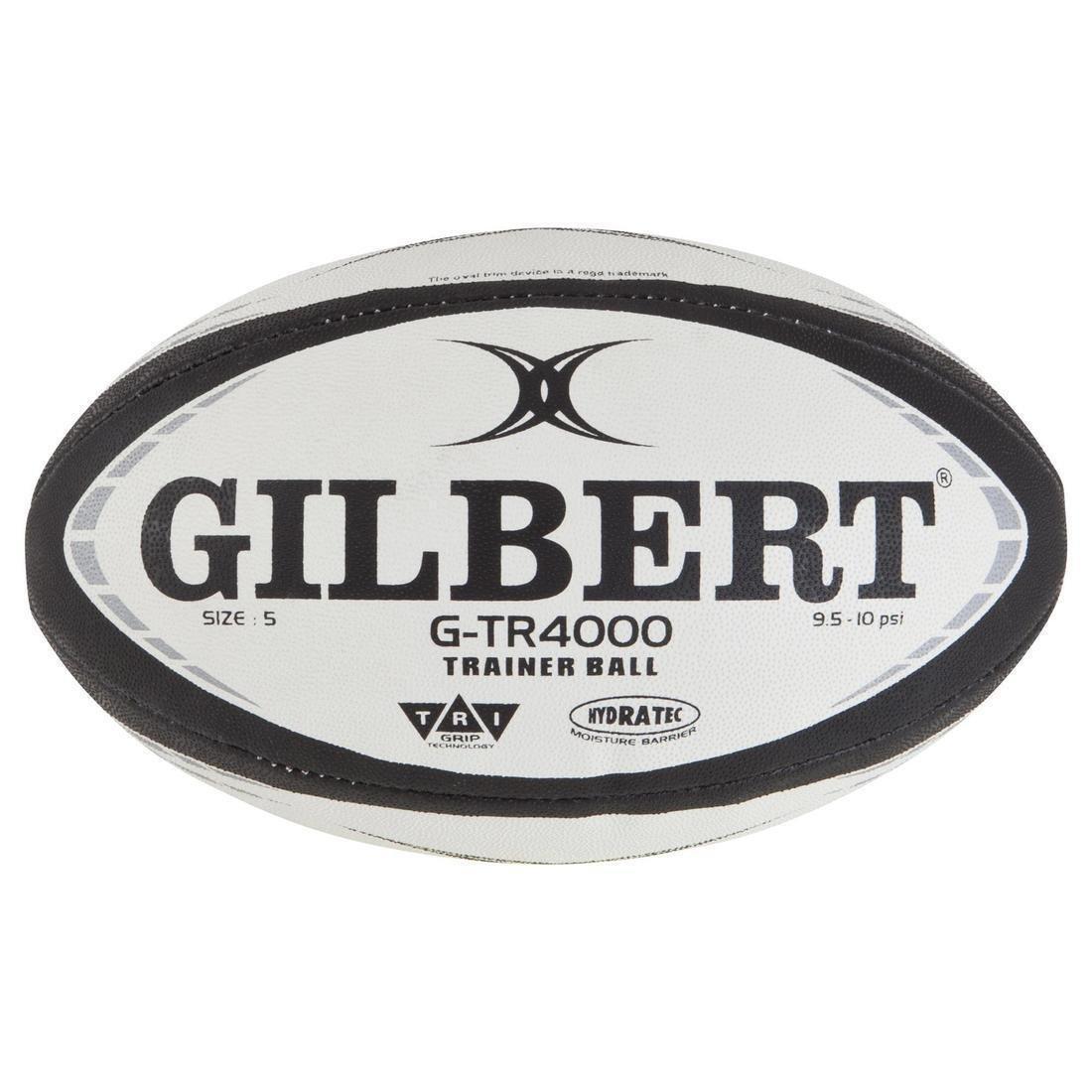 GILBERT - GTR 4000 Rugby Ball, White