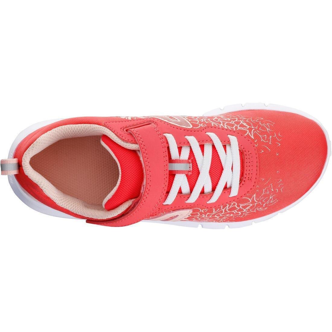Kids Girls Light Rip-Tab Shoes - Soft 140, Pink, , large image number 4