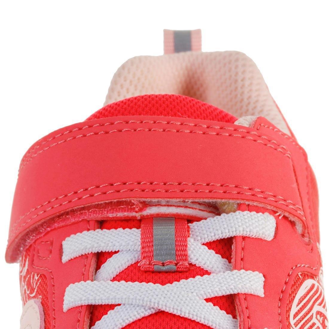 Kids Girls Light Rip-Tab Shoes - Soft 140, Pink, , large image number 9