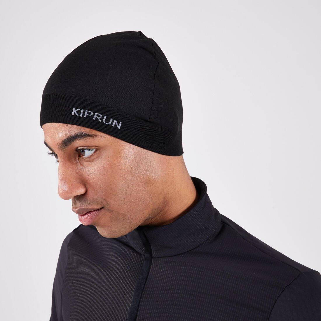 Adult Running Hat, Black, No Color, large image number 2