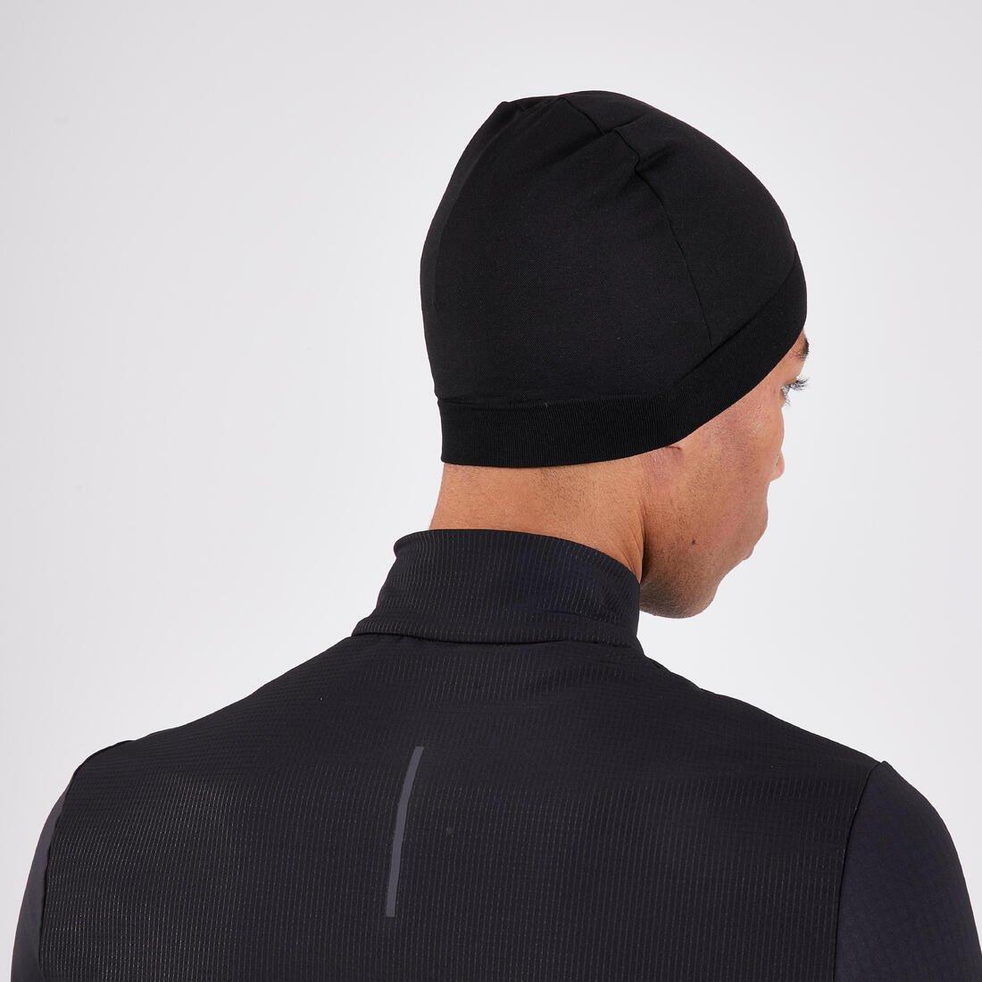 Adult Running Hat, Black, No Color, large image number 3