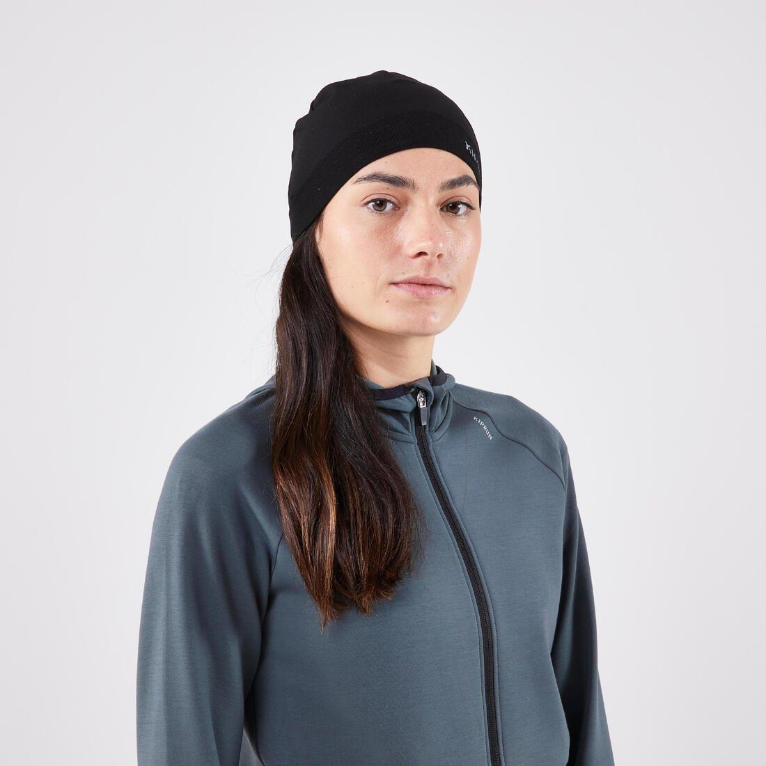 Adult Running Hat, Black, No Color, large image number 4
