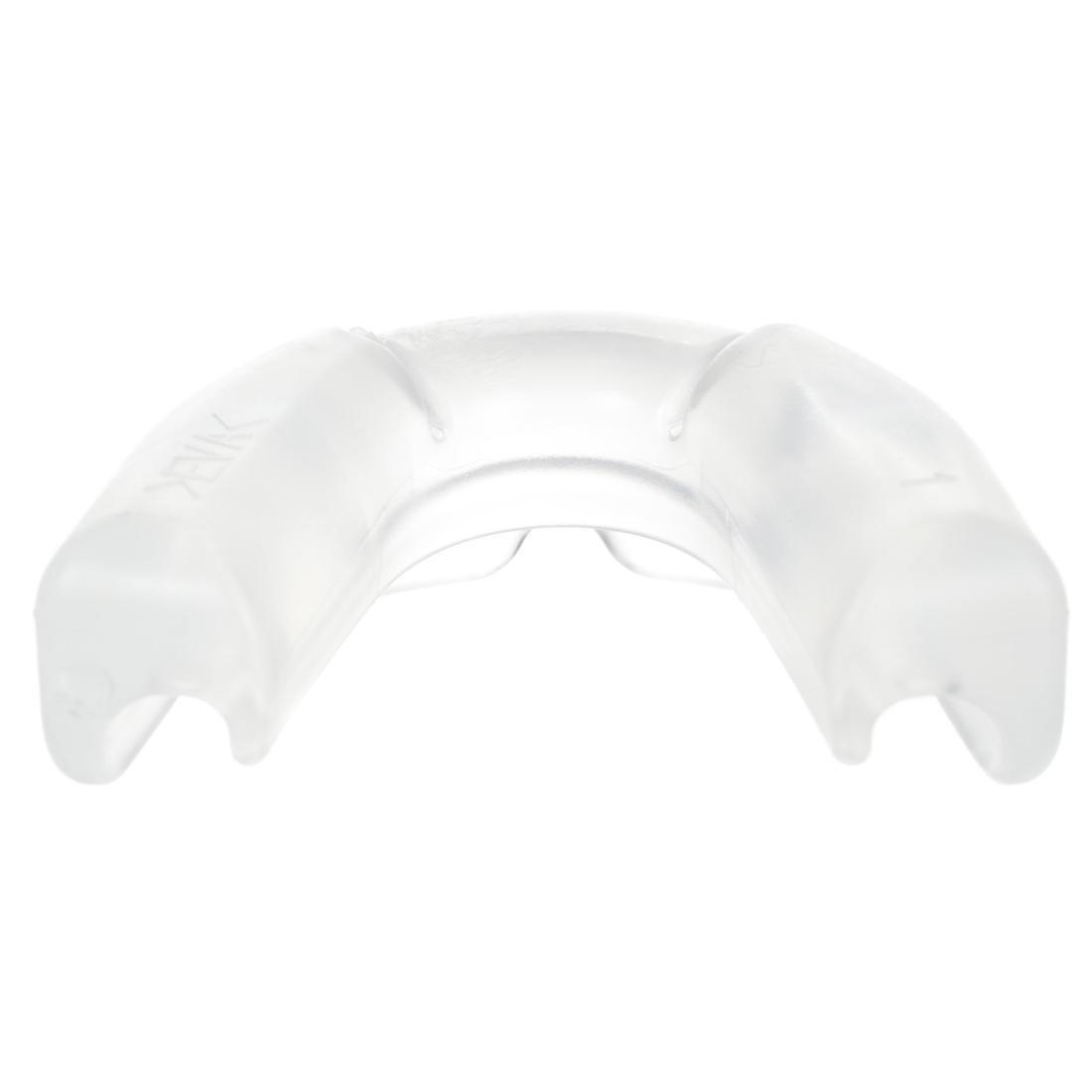 Kids' Transparent Rugby Mouthguard R100, COLORLESS, No Color, large image number 2