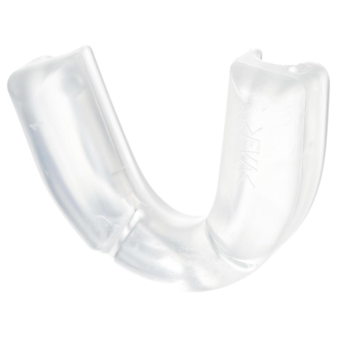 Kids' Transparent Rugby Mouthguard R100, COLORLESS, No Color, large image number 3